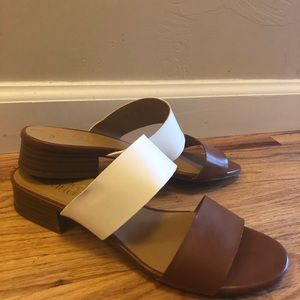 Franco Sarto double strap sandal